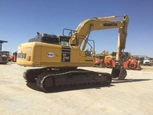 Used Excavator in yard,Back corner of Excavator in yard,Used Komatsu Excavator in yard,Side of used Komatsu Excavator,Back of used Excavator,Side of used Excavator